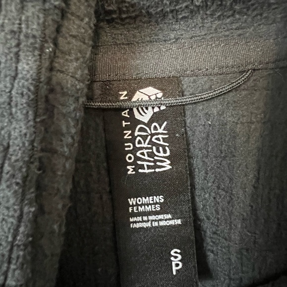 Mountain Hardwear Black Textured Pullover - Picture 3 of 4